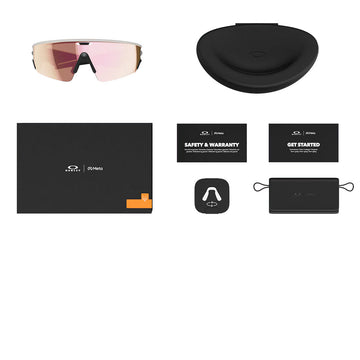 Oakley Meta Vanguard: Prizm Rose Gold, White Frame