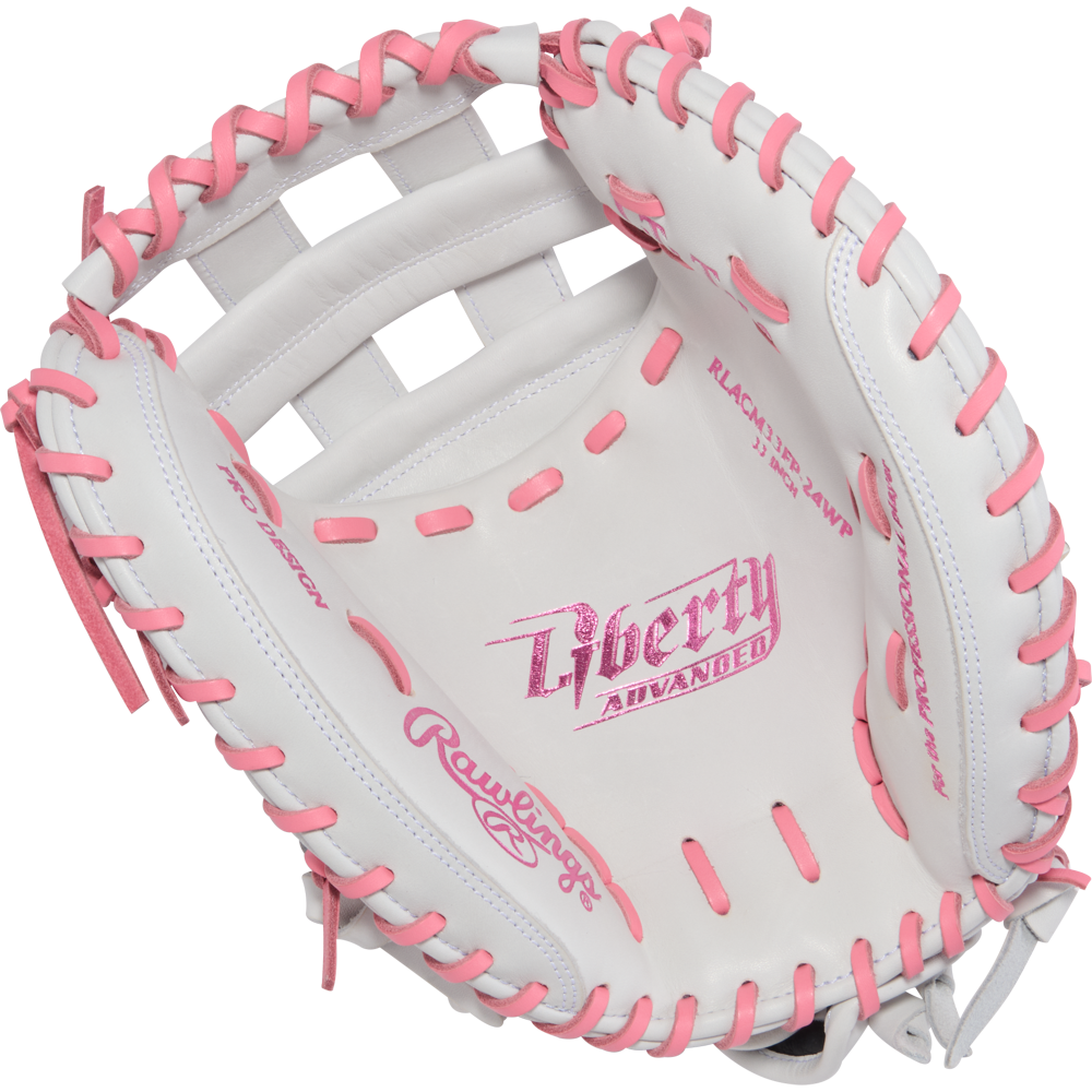 Rawlings Liberty Advanced 33" Fastpitch Catcher's Mitt: RLACM33FP-24WP