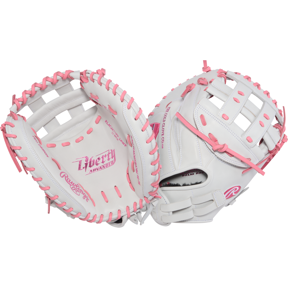 Rawlings Liberty Advanced 33" Fastpitch Catcher's Mitt: RLACM33FP-24WP