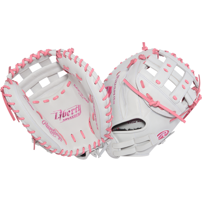 Rawlings Liberty Advanced 33" Fastpitch Catcher's Mitt: RLACM33FP-24WP