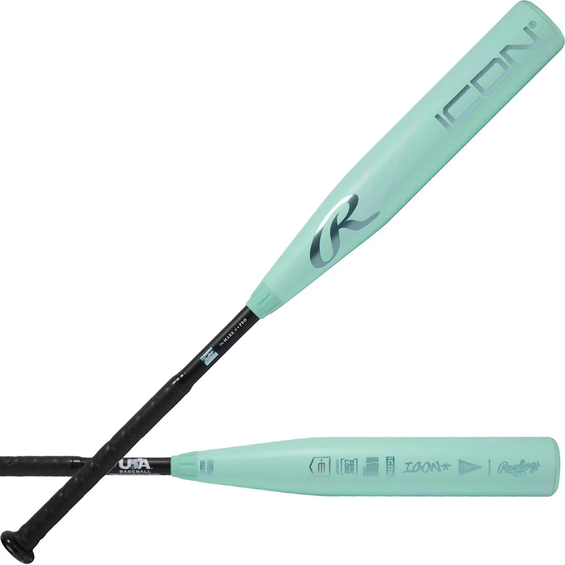 2026 Rawlings Icon 2 5/8" USA Baseball Bat: -12, -10, -8, -5