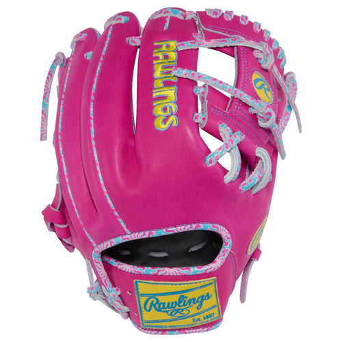 Rawlings Icon Fest Heart of the Hide Berry 11.5" Baseball Fielding Glove - PROR204-2BE
