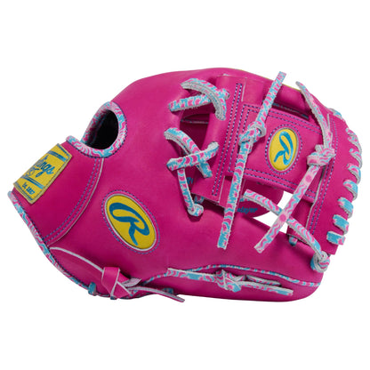 Rawlings Icon Fest Heart of the Hide Berry 11.5" Baseball Fielding Glove - PROR204-2BE