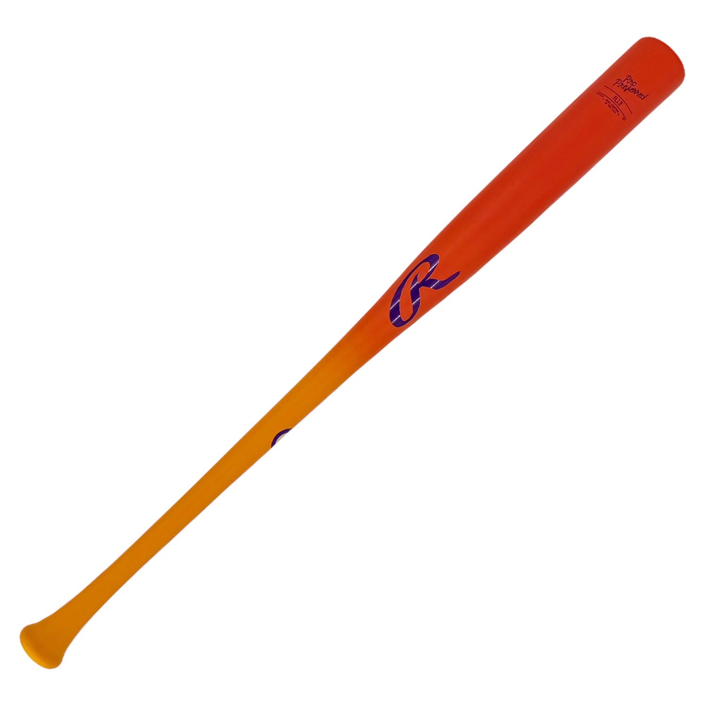 Rawlings Pro Preferred FL12 Maple Baseball Bat - RPPM7OPFL12