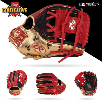 Rawlings Heart of the Hide 11.5" Gold Glove Club June 2025 Baseball Fielding Glove - PRO-GOLDYIX
