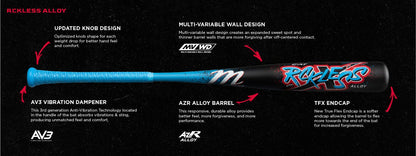 2026 Marucci CAT X RCKLESS (-10) 2 3/4" USSSA Baseball Bat: MSBCR10 (DEMO)