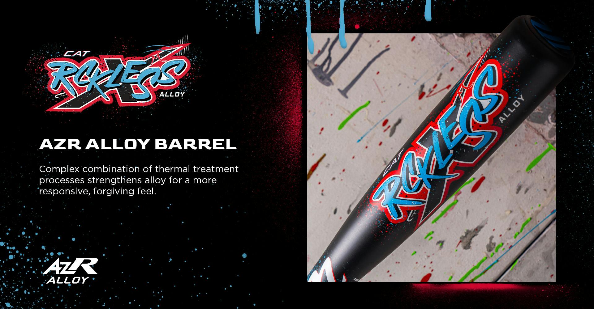 2026 Marucci CAT X RCKLESS (-8) 2 3/4" USSSA Baseball Bat: MSBCR8 (DEMO)