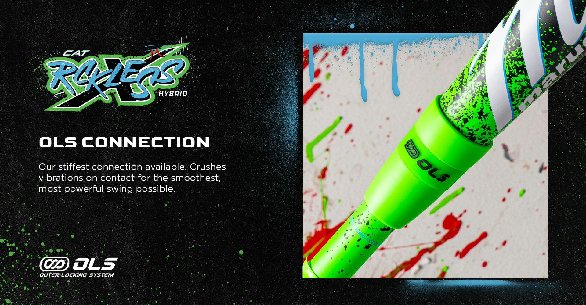 2026 Marucci CAT X RCKLESS Hybrid (-3) BBCOR Baseball Bat: MCBCRH (DEMO)