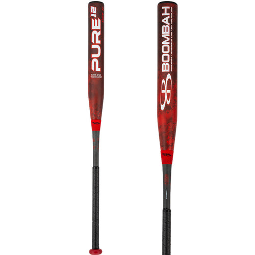 Boombah Pure Red Nuke Load 12" Endloaded Slowpitch Softball Bat: M2B0-6143