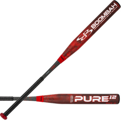 Boombah Pure Red Nuke Load 12" Endloaded Slowpitch Softball Bat: M2B0-6143