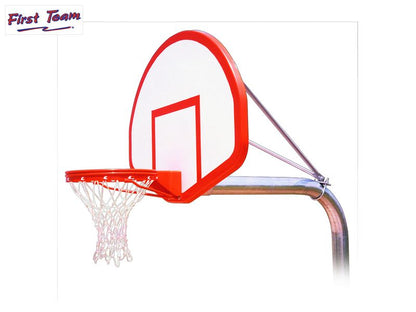 RuffNeck™ Fixed-Height In-Ground Basketball Hoop by First Team