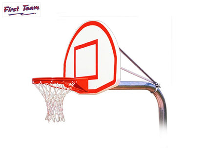 RuffNeck™ Fixed-Height In-Ground Basketball Hoop by First Team