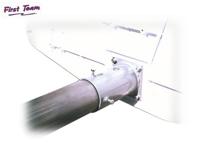 RuffNeck™ EXT (60” offset) Fixed-Height In-Ground Basketball Hoop by First Team