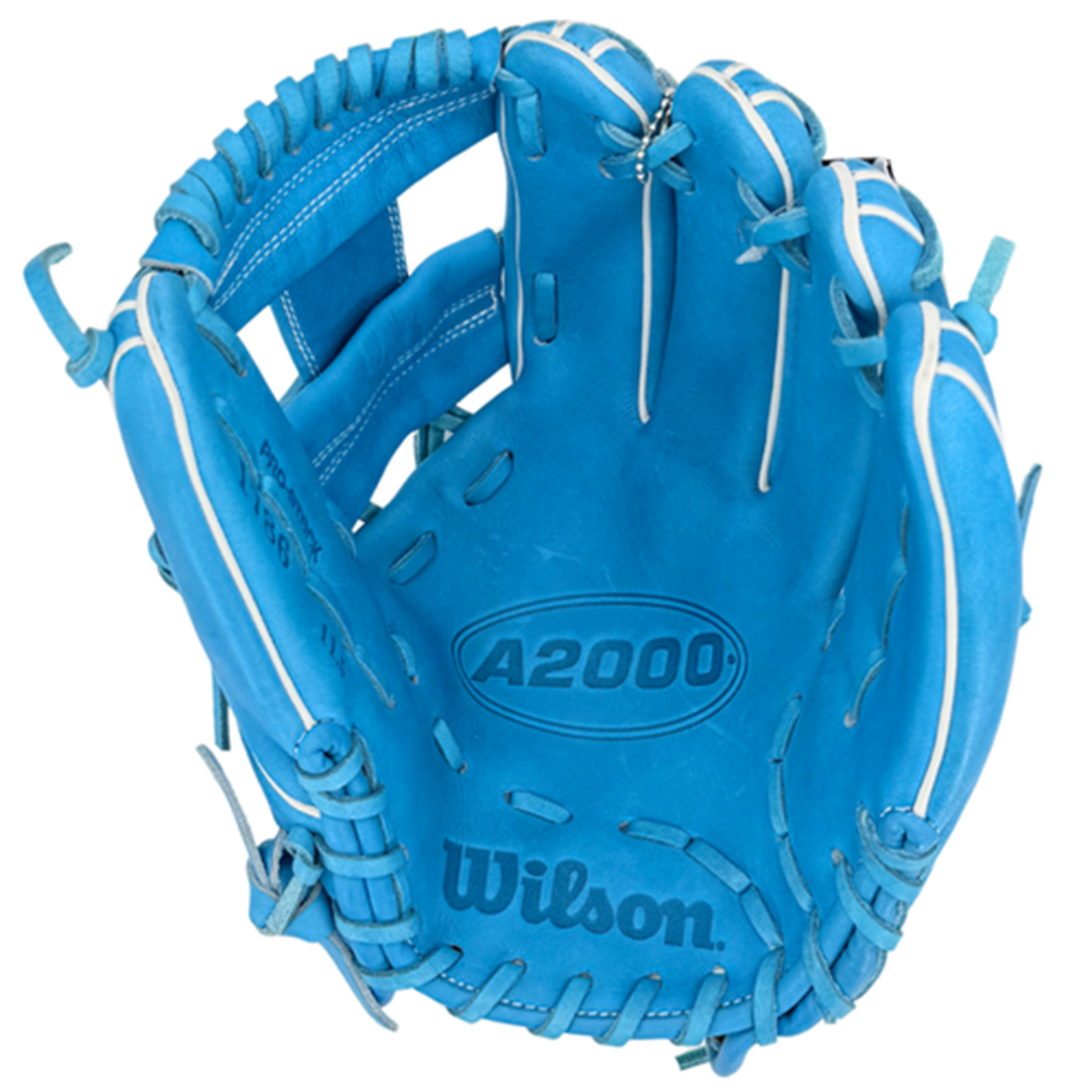 2026 Wilson A2000 1786 11.5" Sky Blue Secret Menu Infield Baseball Glove: WBW104300115