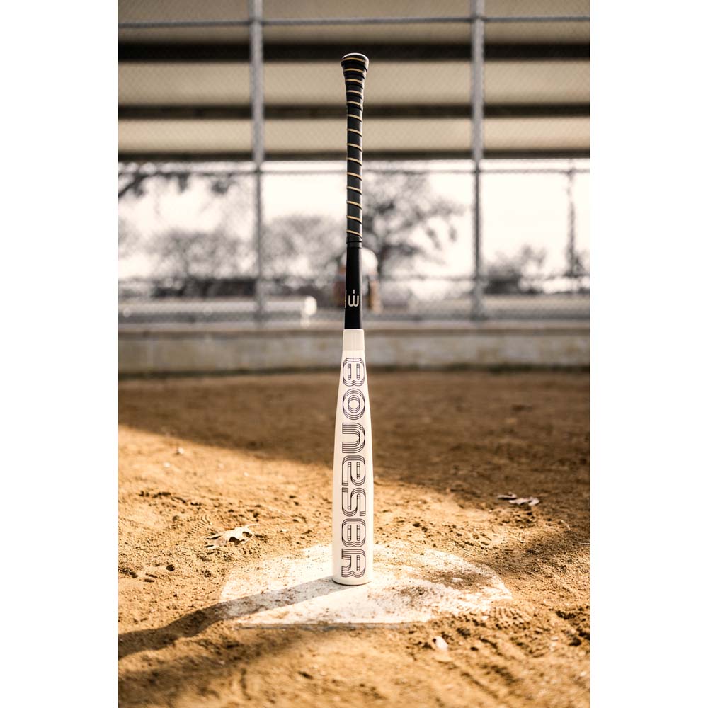 2024 Warstic Bonesaber Hybrid (-3) BBCOR Baseball Bat: MBBSRHB23WH3 (DEMO)