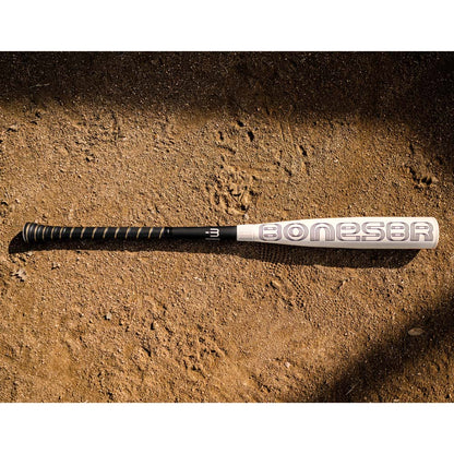 2024 Warstic Bonesaber Hybrid (-3) BBCOR Baseball Bat: MBBSRHB23WH3 (DEMO)