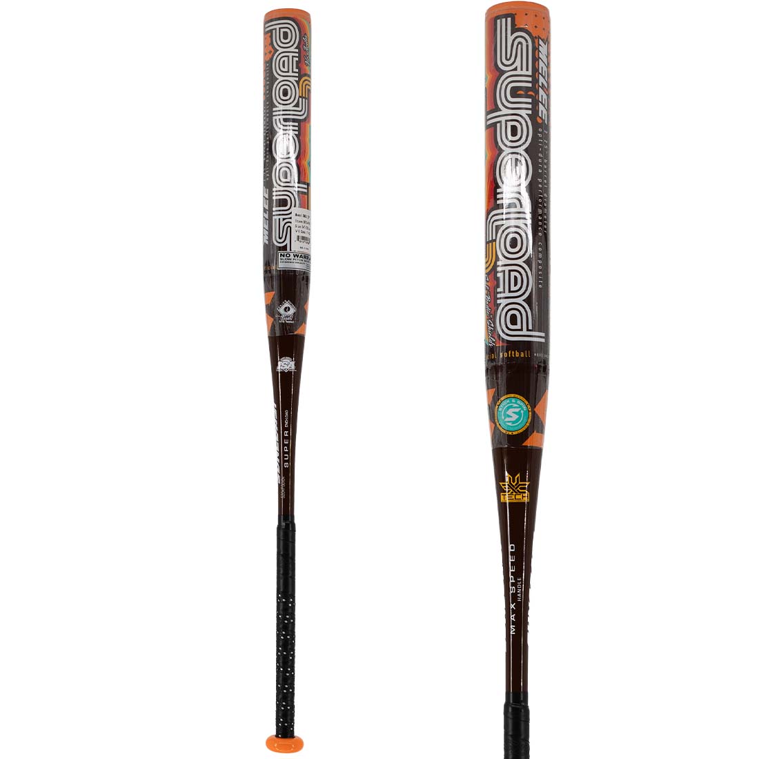 Suncoast Melee 12" 1PC Superload SSUSA Senior Softball Bat: SMSL121P