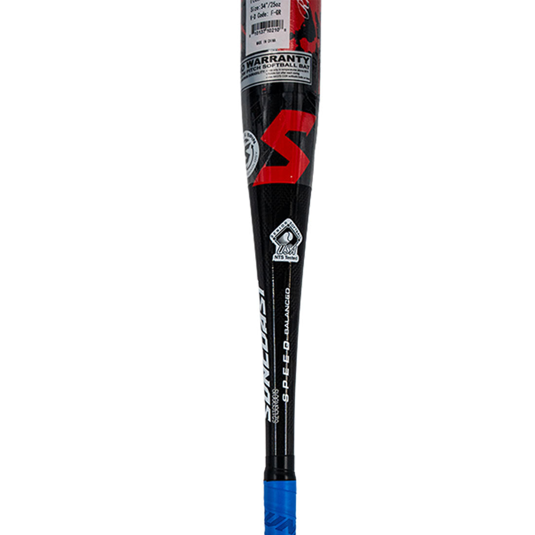 Suncoast Melee3 OG 13" 1PC Balanced SSUSA Senior Slowpitch Softball Bat: SM30GSB