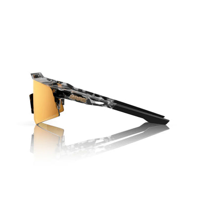 100% SPEEDCRAFT XS Money Mike 3 Polished Black Tortoise - HiPER 24K Gold Mirror Lens