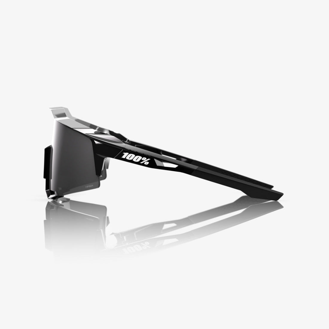 100% SPEEDCRAFT Soto 1 Polished Black Chrome - HiPER Mercury Mirror Lens