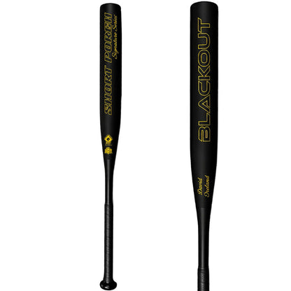 Short Porch DDT Blackout David Ireland Signature 12.5" End Loaded SSUSA Senior Softball Bat