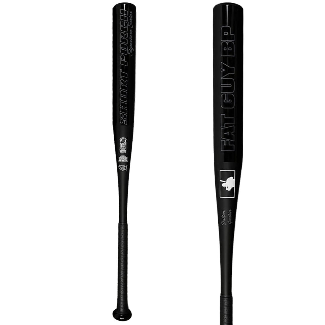 Short Porch Fat Guy BP Blackout 1PC 12" End Loaded USSSA Slowpitch Softball Bat