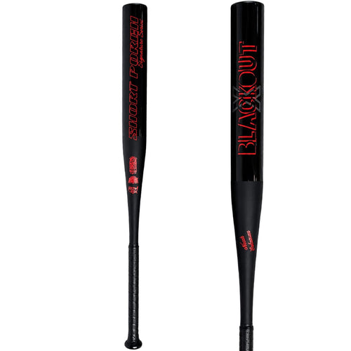 Short Porch Blackout X Noah Coleman 1PC 12.75" End Loaded USSSA Slowpitch Softball Bat