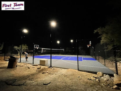 Court Vision™ Solar Powered Court Light by First Team