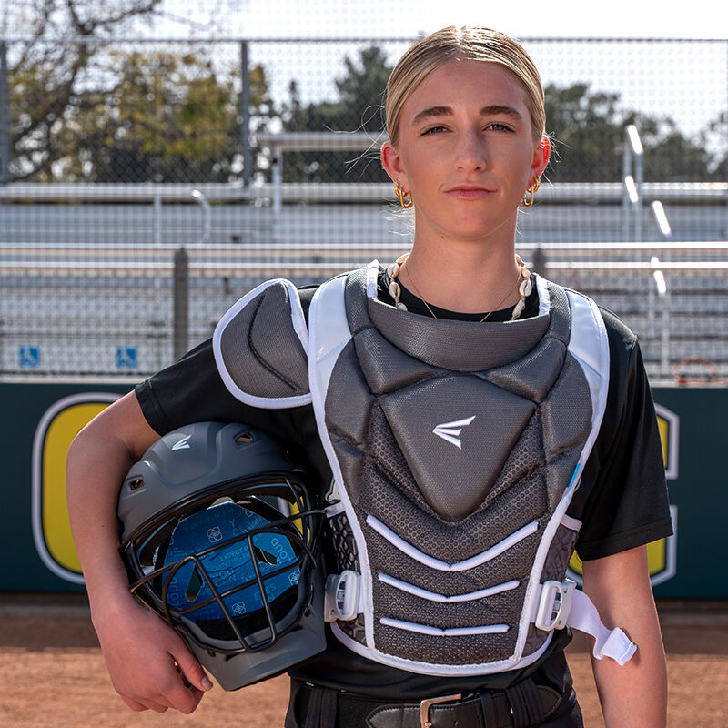 Easton X Jen Schro the Very Best Fastpitch Softball Catcher's Equipment Box Set