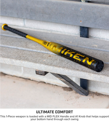 2025 Miken Freak Gold 1-Piece Maxload USSSA Slowpitch Softball Bat - MSU5FRKG1L