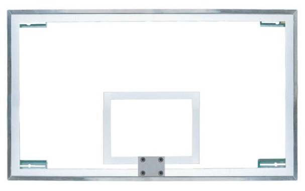 Bison 42" x 72" Short Unbreakable Glass Backboard