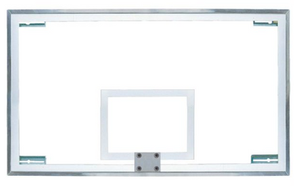 Bison 42" x 72" Short Unbreakable Glass Backboard
