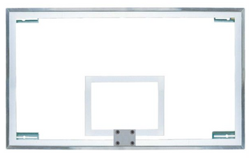 Bison 42" x 72" Short Unbreakable Glass Backboard