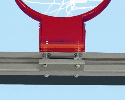 Bison 48" x 72" Tall Unbreakable Glass Backboard