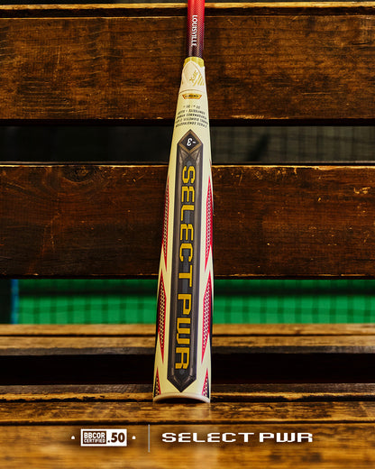 2027 Louisville Slugger Select PWR (-3) BBCOR Baseball Bat: WBL4247010