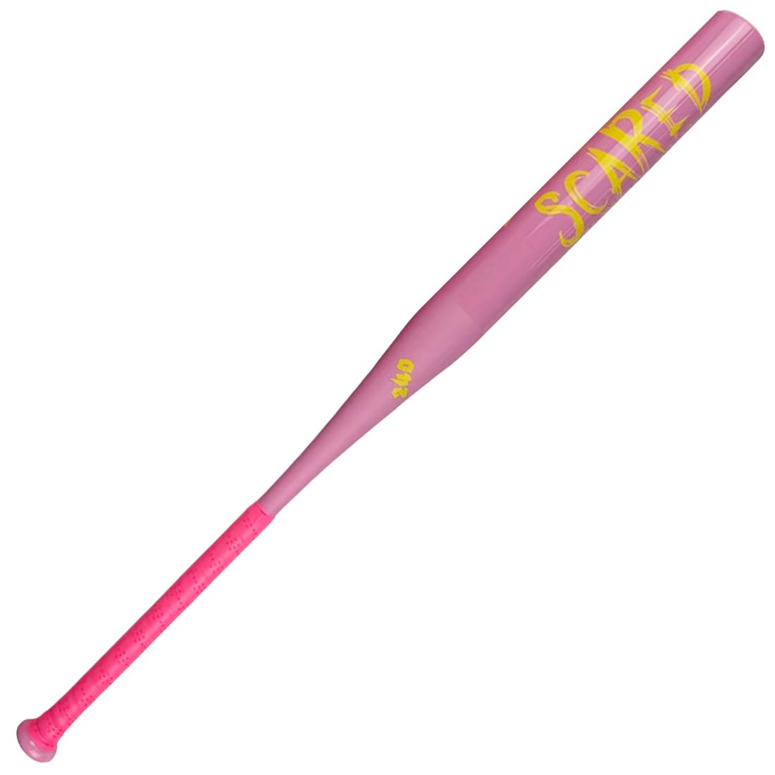 Short Porch Scared Summer Series 13" 1PC End Loaded USSSA Slowpitch Softball Bat: Pink Lemonade
