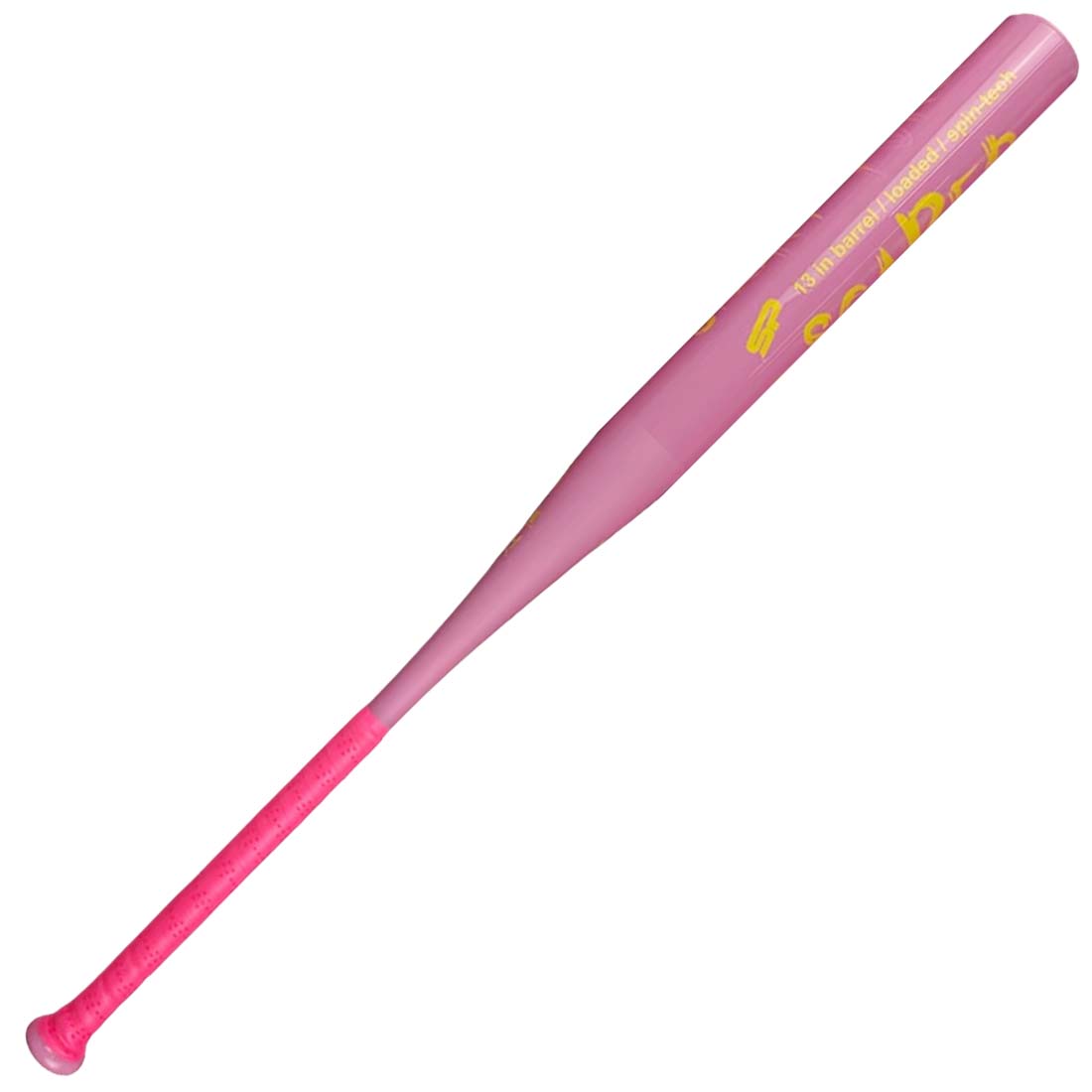 Short Porch Scared Summer Series 13" 1PC End Loaded USSSA Slowpitch Softball Bat: Pink Lemonade