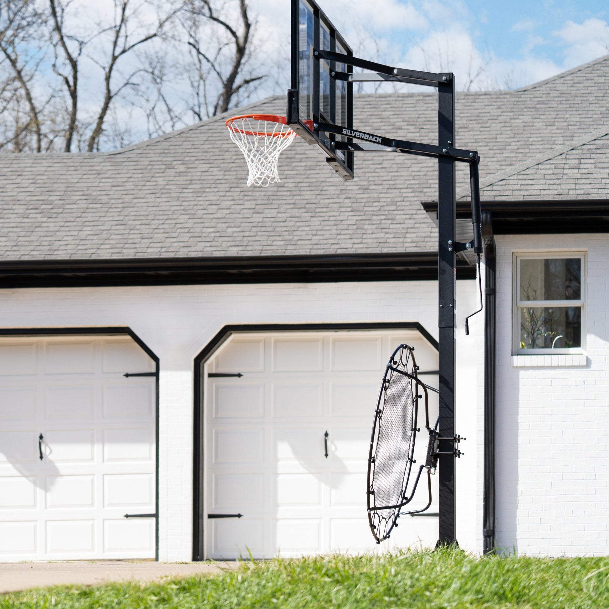 Passback Basketball Rebounding Net