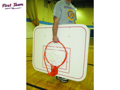 Six-Shooter™ Youth Training Basketball Hoop System by First Team