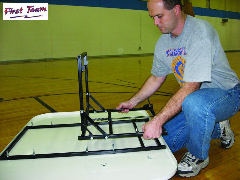 Six-Shooter™ Youth Training Basketball Hoop System by First Team