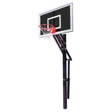 Slam™ Adjustable In-Ground Basketball Hoop by First Team