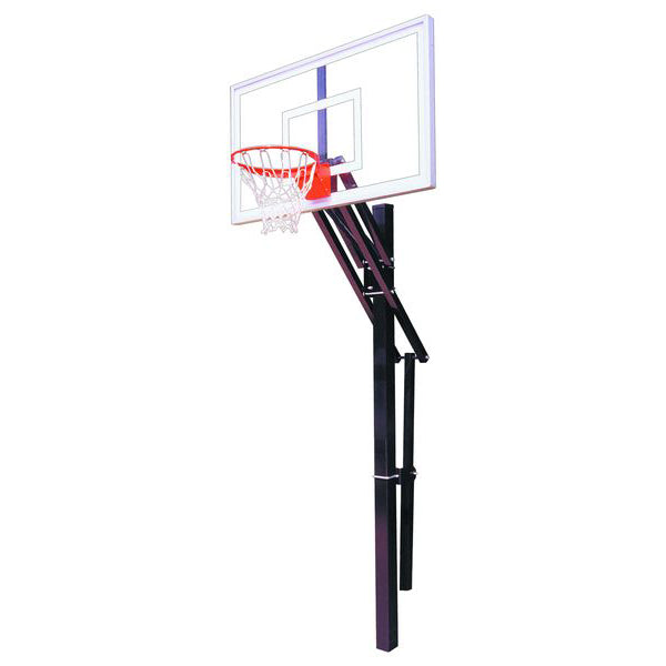 Slam™ Adjustable In-Ground Basketball Hoop by First Team