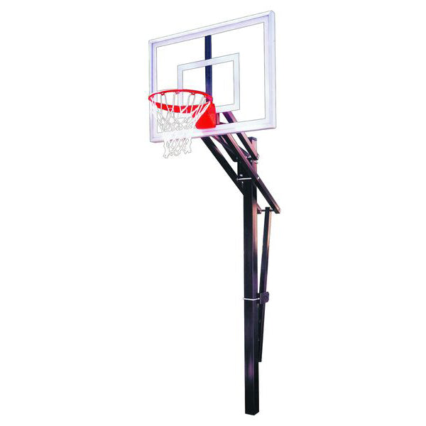 Slam™ Adjustable In-Ground Basketball Hoop by First Team