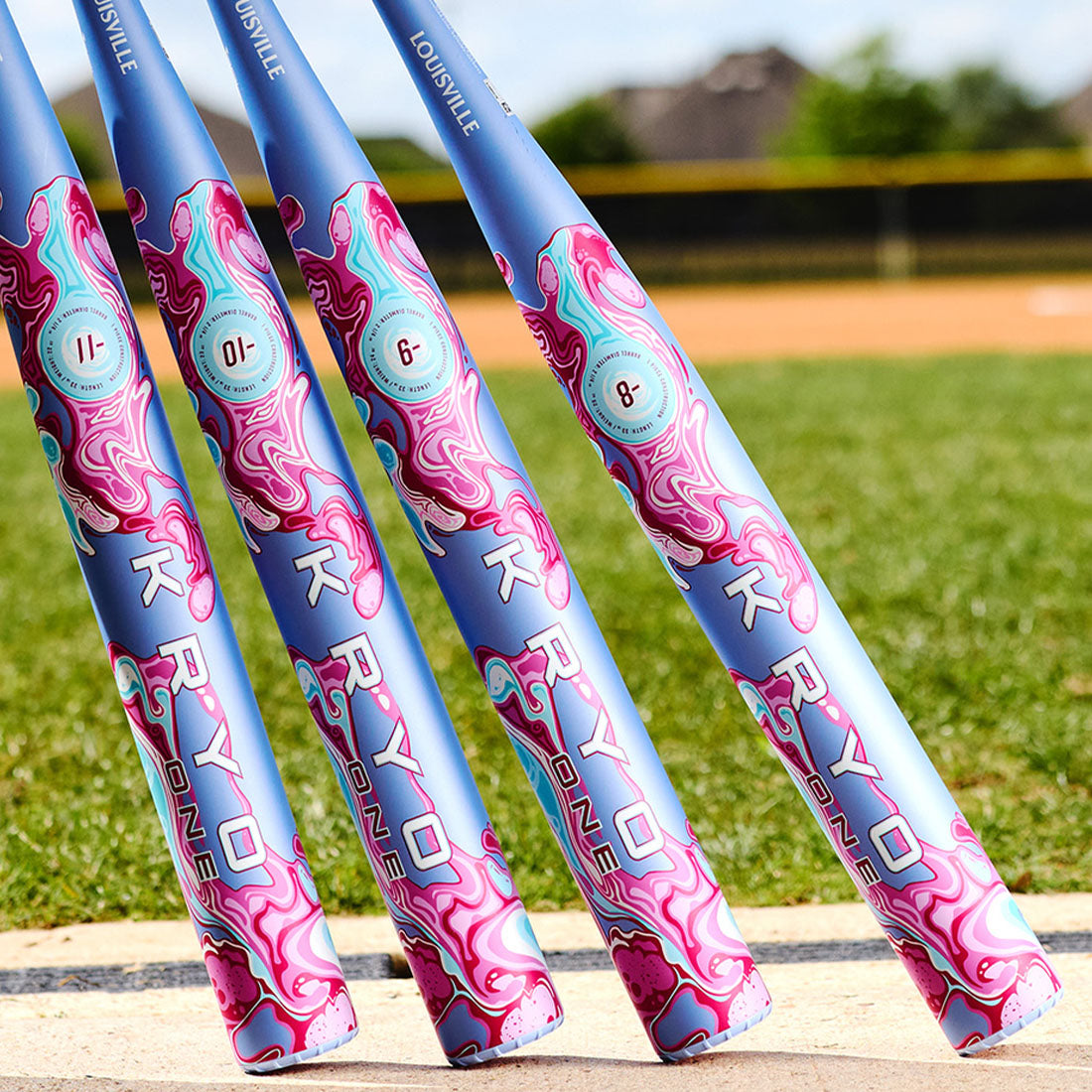2027 Louisville Slugger Kryo One 1PC Fastpitch Softball Bat: -11, -10, -9, -8