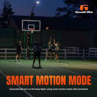 Solar LED Basketball Hoop Light