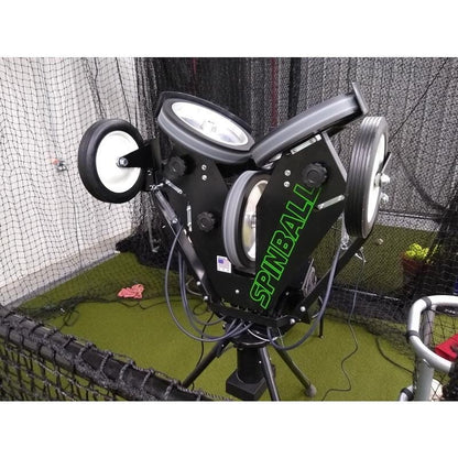 Spinball iPitch Programmable 3 Wheel Pitching Machine