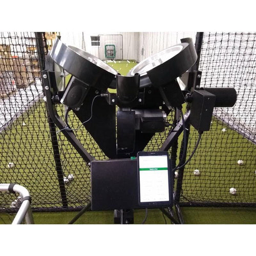 Spinball iPitch Programmable 3 Wheel Pitching Machine