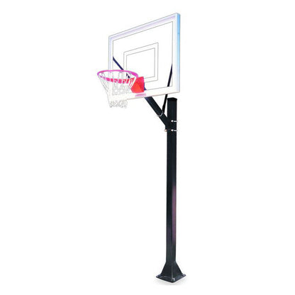 Sport™ Fixed-Height In-Ground Basketball Hoop by First Team