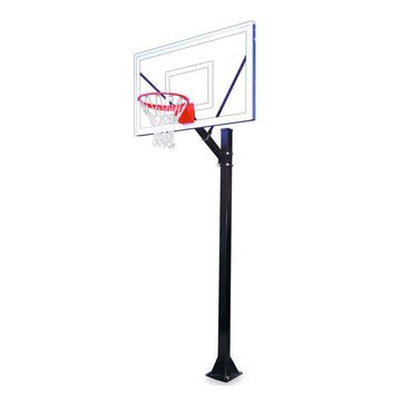 Sport™ Fixed-Height In-Ground Basketball Hoop by First Team