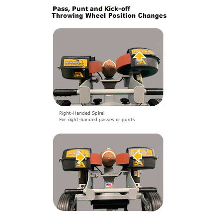 Aerial Attack Football Throwing Machine
